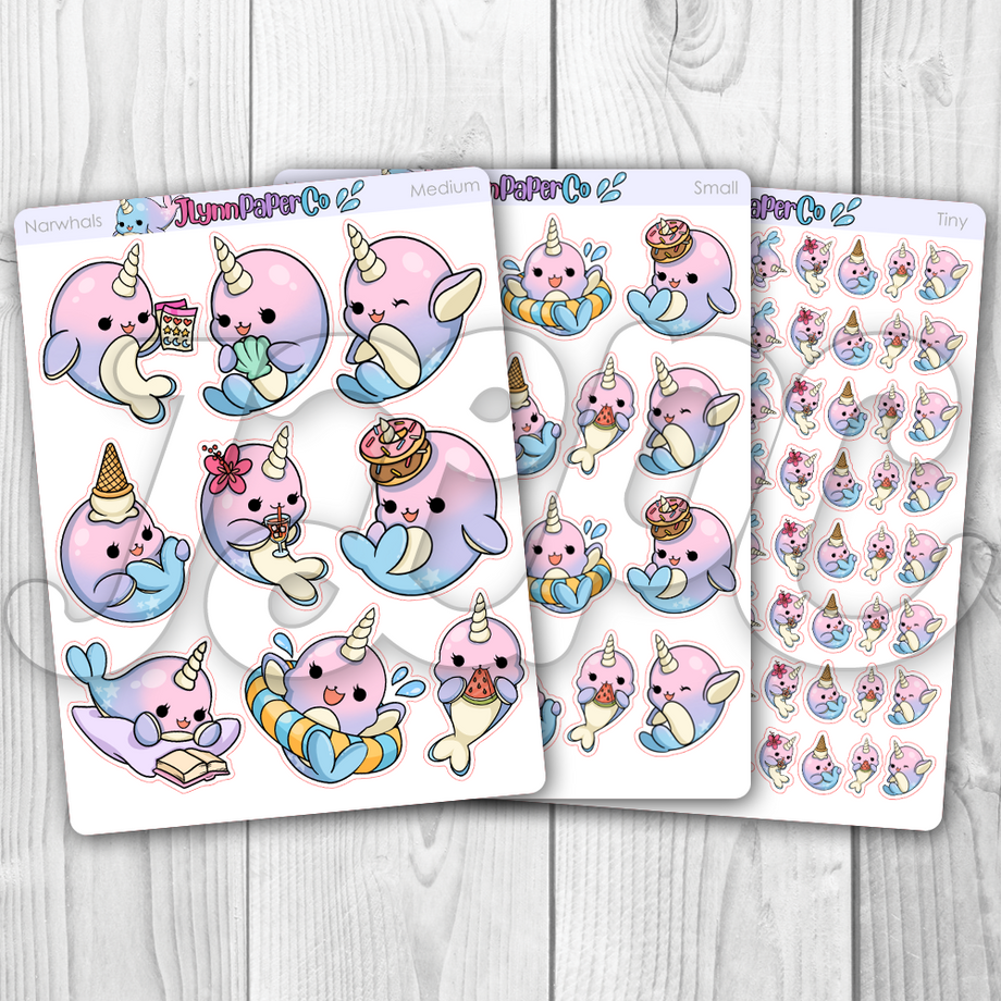 Cottagecore Valentine Sticker Sheet – Narwhal Carousel Co.